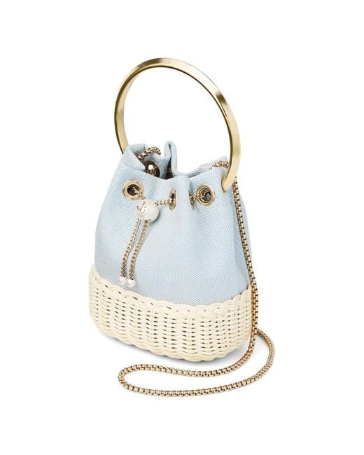 Jimmy Choo Blue Bon Bon Bag
