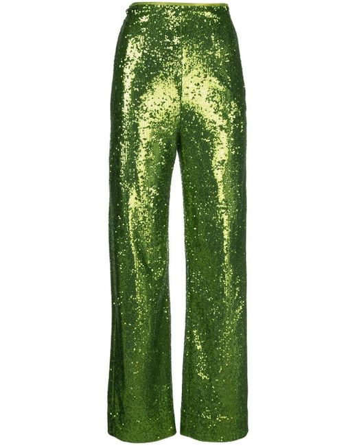 Cinq À Sept Green Shelby Trousers