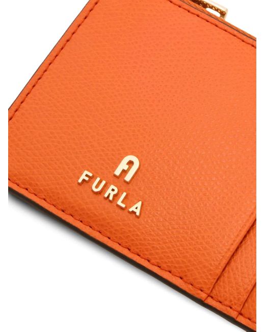 Furla Orange Camelia Kartenetui
