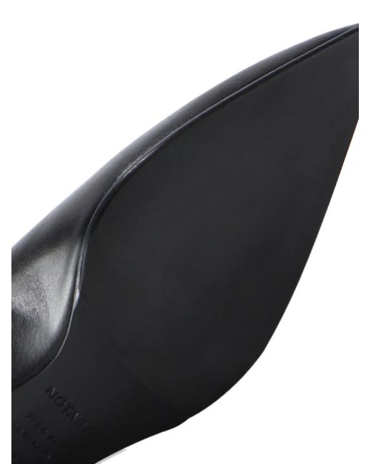 Notabene Black 40Mm Gaia Pointed-Toe Pumps