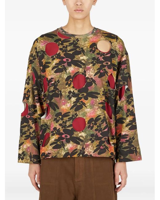 T-Shirt À Fleurs Perks And Mini pour homme en coloris Red