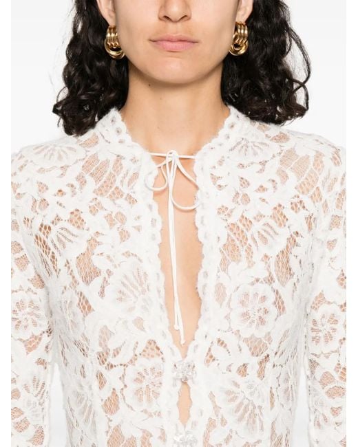 MANURI White Sage Kleid