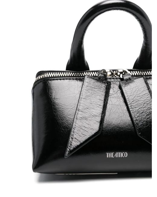 The Attico Black Mini Bag "Friday"
