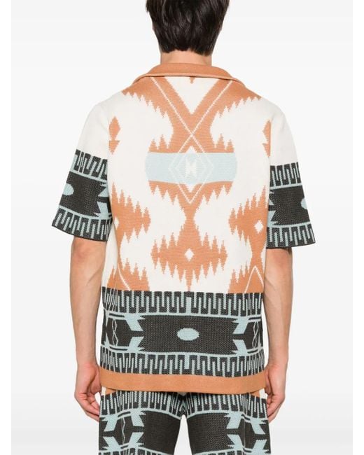 Alanui Gray Icon Shirt for men