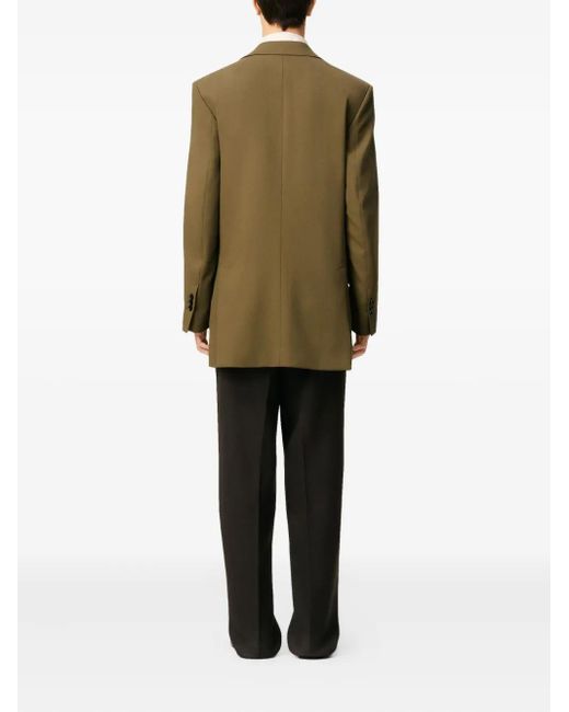 Chaqueta con botones AMI de hombre de color Green