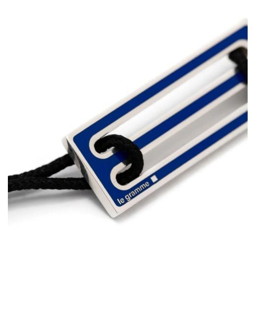 Le Gramme Metallic Lacquered Cord Bracelet 2,5G