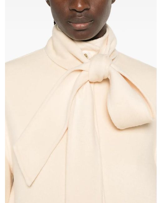 Zimmermann Natural Valiant Wool Blend Coat