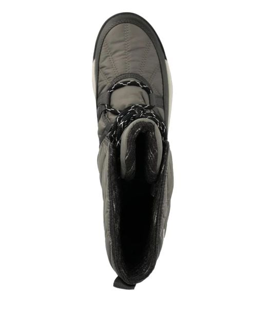 Sorel Black Whitney Ii Quilted Lace-Up Boots