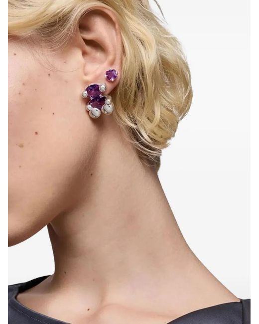 Tous Natural Bear Lgg Ohrstecker Mit Amethyst-Kugel