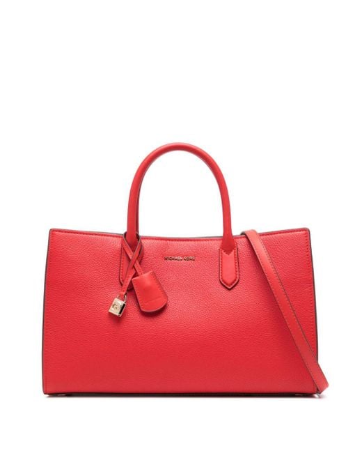 MICHAEL Michael Kors Red Medium Scarlett Tote Bag