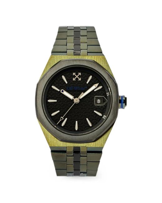 Off-White c/o Virgil Abloh Gray Signal Arrow-Print 39Mm Watch for men