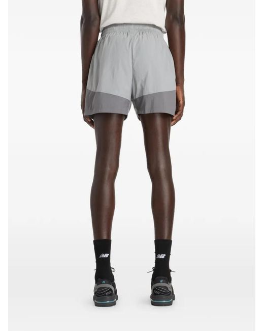 New Balance Gray Sport Legacy 5" Shorts for men