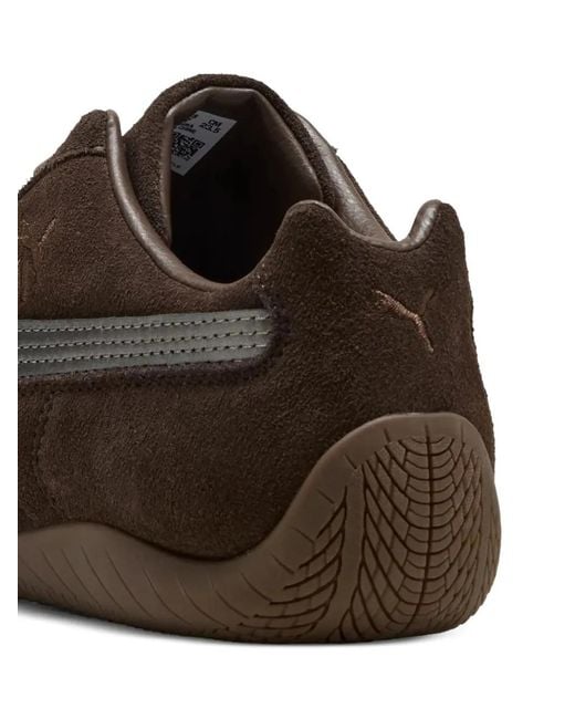PUMA Brown Speedcat Lux Sneakers