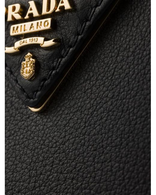 Prada Black Kleine Galleria Handtasche