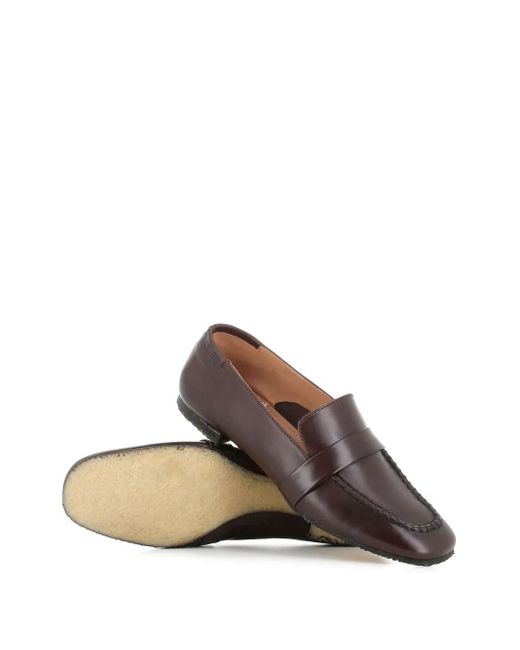 Alberto Fasciani レザーローファー Brown