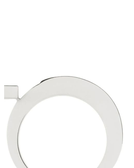 Courreges White Whistle Band Ring