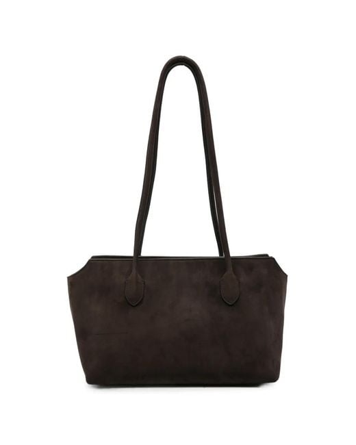 The Row Black Terrasse Shoulder Bag