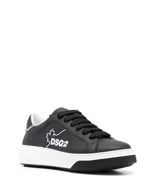 DSquared² Black Bomber Sneakers for men