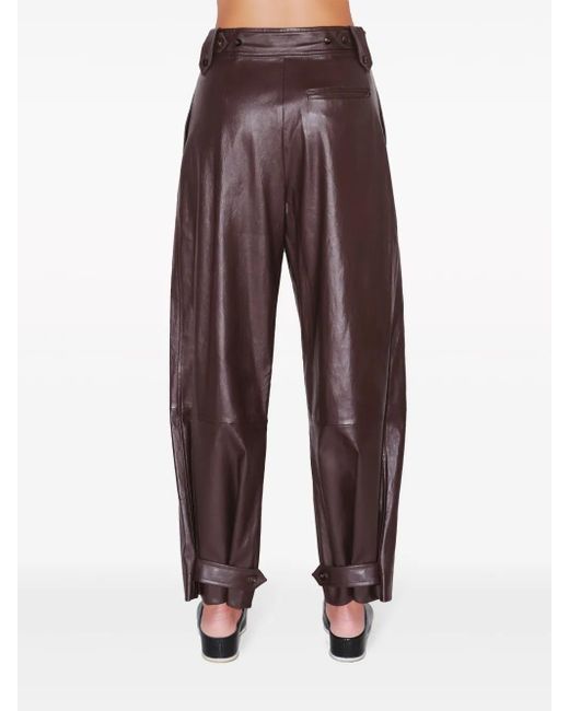 Rosetta Getty Gelaagde Broek in het Purple