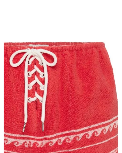 Posse Red Cody Drawstring Shorts