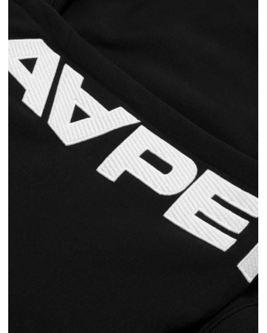 Aape By A Bathing Ape Black Ape Head Now Zip-Up Hoodie for men