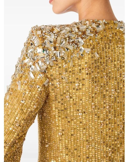Jenny Packham Metallic Gaia Jacket
