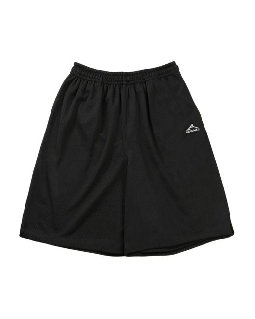 Alexander Wang Logo-print Track Shorts Black