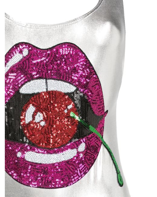 Off White Textured Bardot Swimsuit main image 1