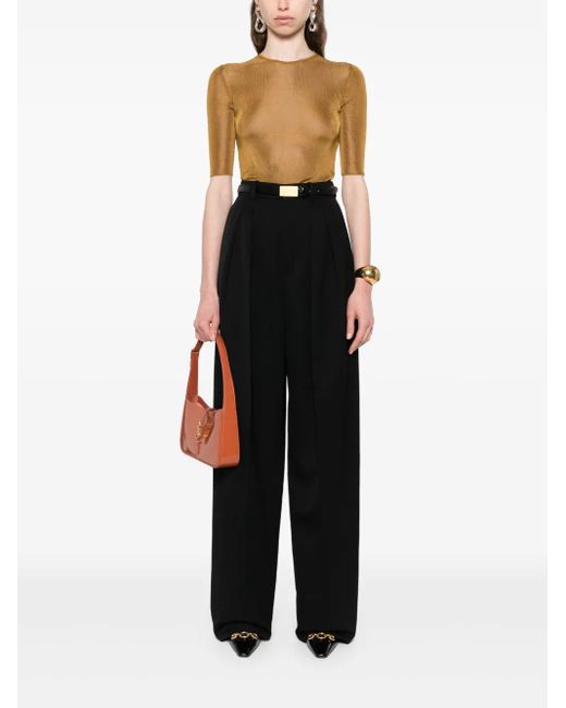 Saint Laurent Brown Top Cassandras
