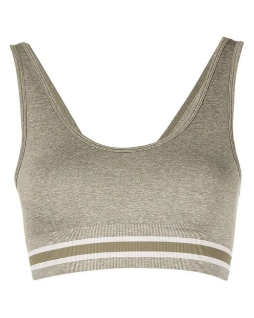 The Upside Gray Marle Daisy Sports Bra