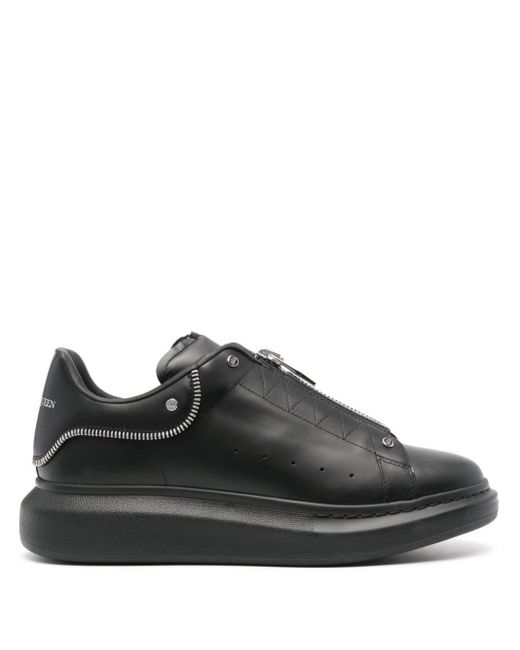 Zapatillas con logo estampado Alexander McQueen de hombre de color Black