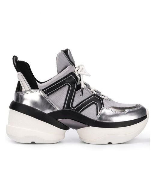 MICHAEL Michael Kors Olympia Sneakers in het Metallic
