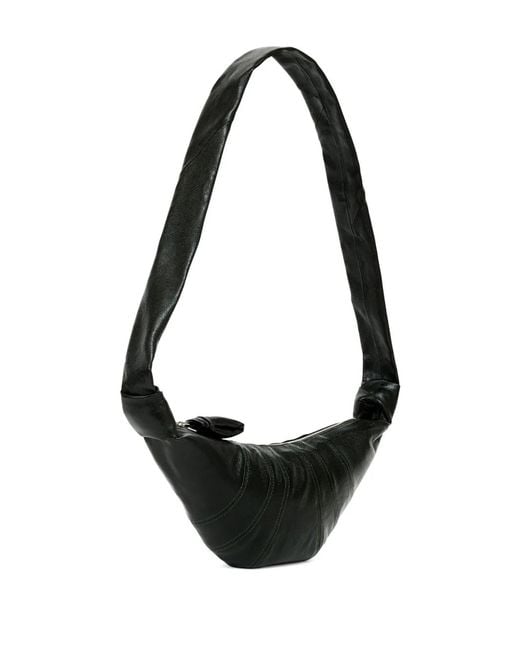 Lemaire Black Small Croissant Bag