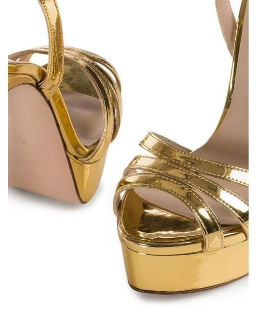 Le Silla Lola 140mm サンダル Metallic