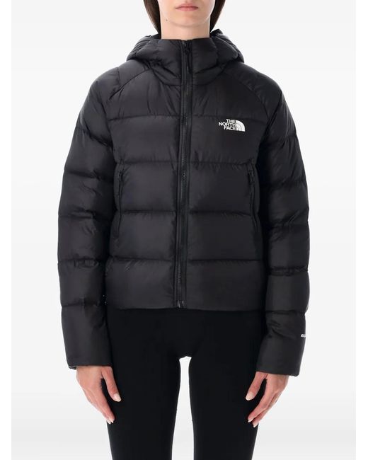 The North Face Hyalite Donsjack Met Capuchon in het Black
