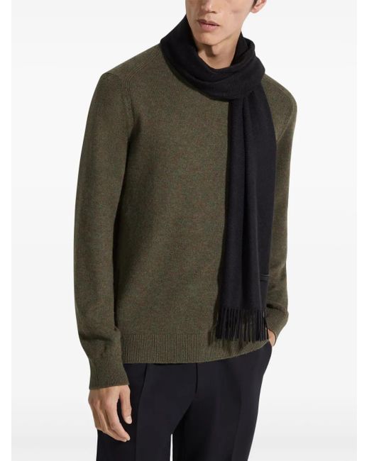 Zegna Black Scarves for men