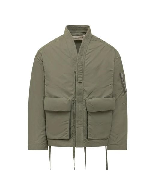 Mordecai Green Kimono Field Jacket for men