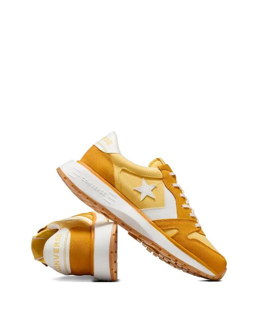 Converse Orange Baskets Omni À Patch Étoiles