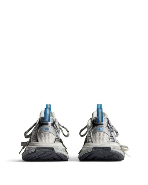 Zapatillas 3XL con paneles de malla Balenciaga de color White