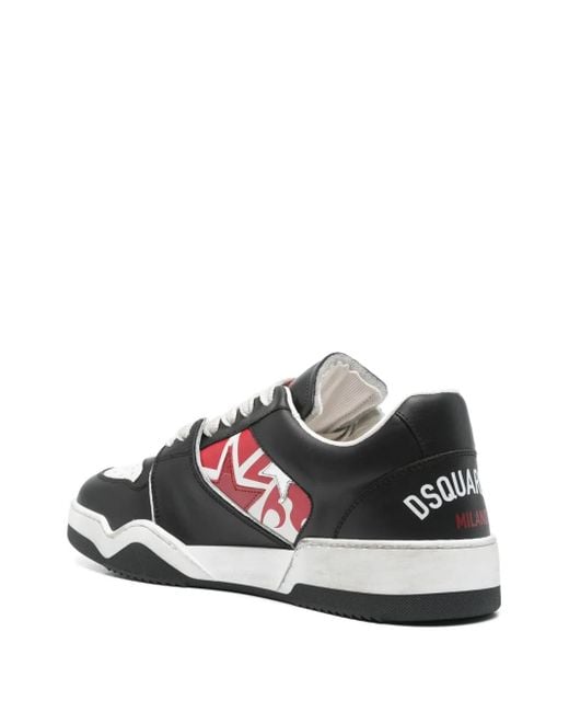 DSquared² Black Sneakers for men