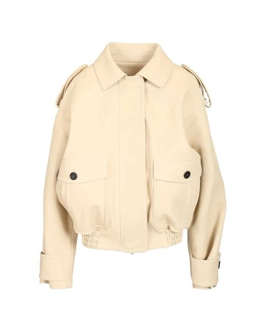 DURAZZI MILANO Natural Button Pocket Jacket