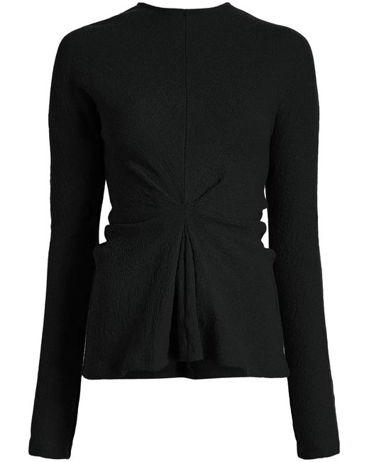 Proenza Schouler Black Heather Knitted Top