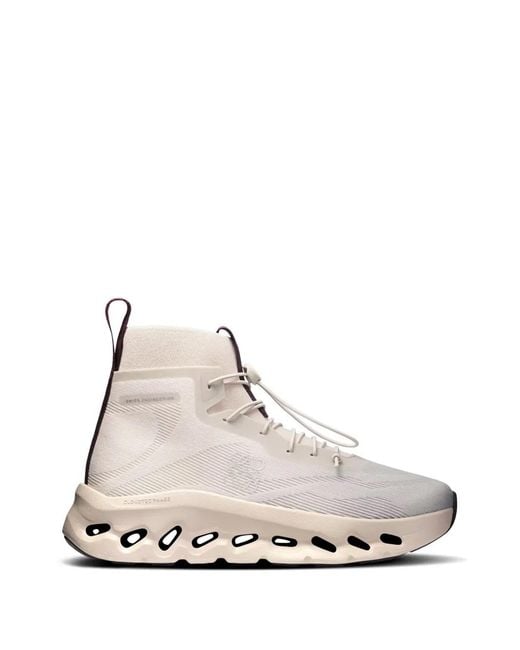 On Shoes Natural X Loewe Cloudtilt Hi Sneakers for men
