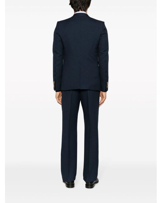 Gucci Blue Two-piece Tailored Suit for men