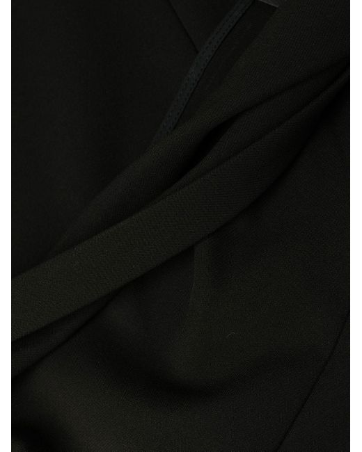 Givenchy Black One-shoulder Cut-out Mini Dress