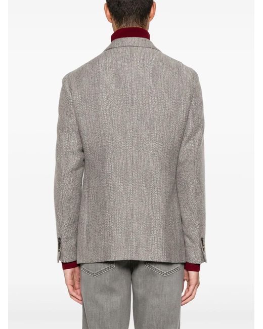 Giorgio Armani Gray Upton Blazer for men