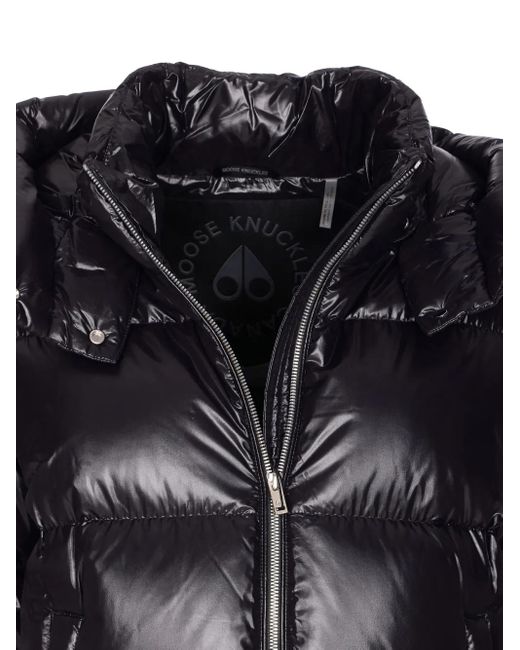 Moose Knuckles Black Moonstone Puffer Jacket