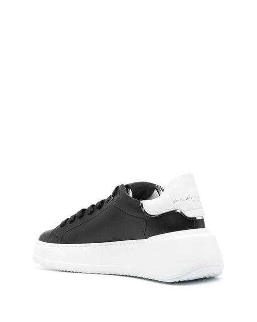 Philippe Model Black Sneakers
