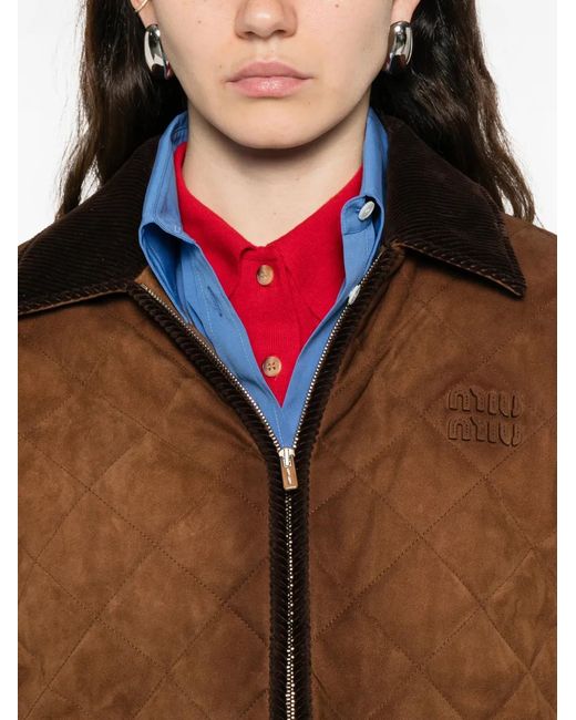 Miu Miu Brown Jackets