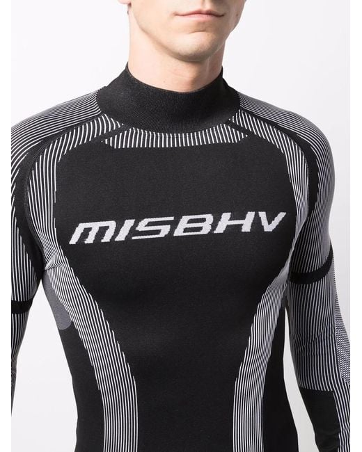 M I S B H V Black T-shirts And Polos for men